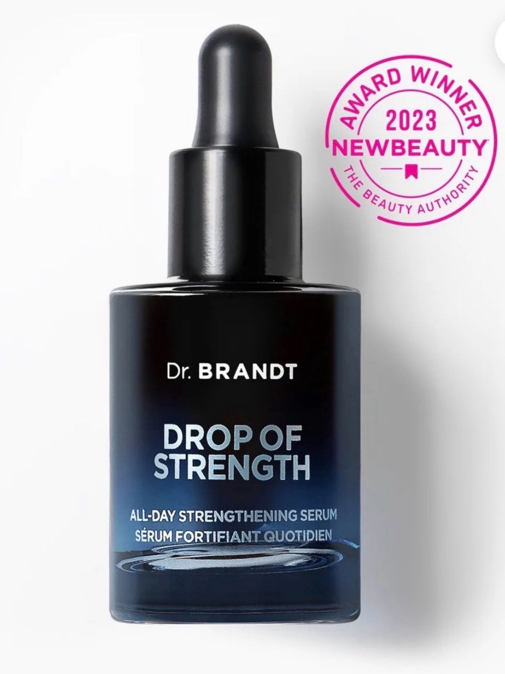 Dr. Brandt Deep Blue and Black Drop of Strength Strengthening Serum